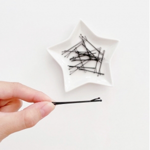 Girl Hair Pin Basic Bob Straight School (GHP9517)